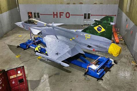 First Brazilian Saab Gripen E Arrives in Brazil – Aviation Central