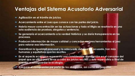 Sistema Acusatorio Adversarial Vs Sistema Inquisitorio