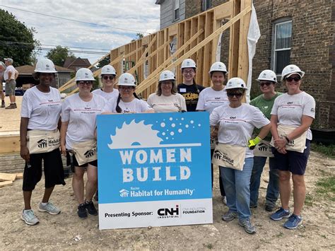 Cnh Foundation Sponsors Habitat For Humanity Womens Build