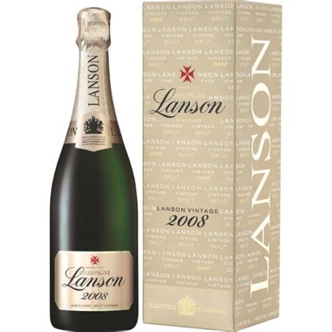 Vin Blanc A O P Champagne Brut Lanson Le Vintage La Bouteille De Cl