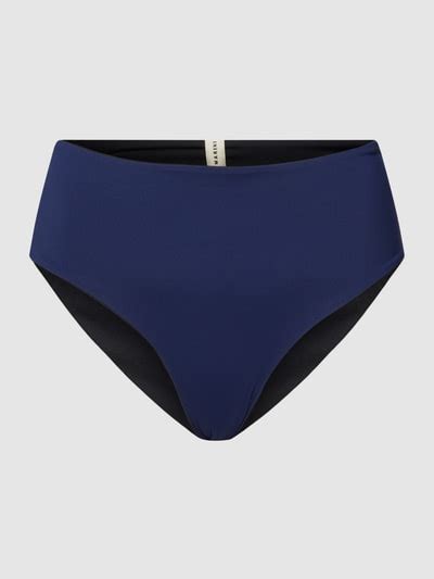 Mymarini Bikini Hose Mit Label Detail Marine Online Kaufen