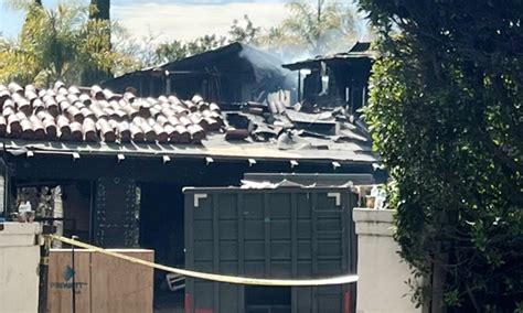 Fire Damages House In Beverly Hills Beverly Hills Courier