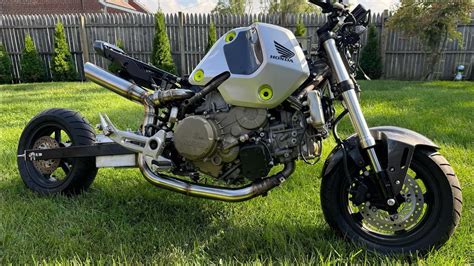 Someone Stuffed A Ducati Panigale Engine Into A Honda Grom Because Why Not