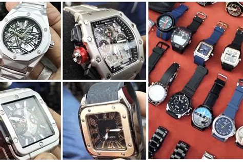 Richard Mille Cartier Dan Hublot Mulus Di Pasar Loak Jatinegara