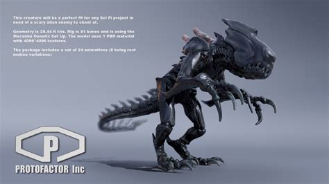 Sci Fi Creatures Vol 1 Protofactor