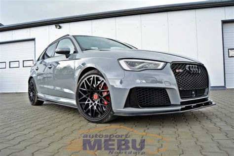 Maxton Design Audi Rs3 8v Sportback Splitter V2 Autosport Mebu