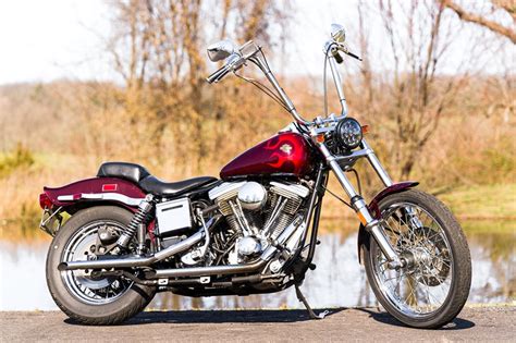 1986 Harley Davidson FXWG Wide Glide Red Two Tone Zieglerville