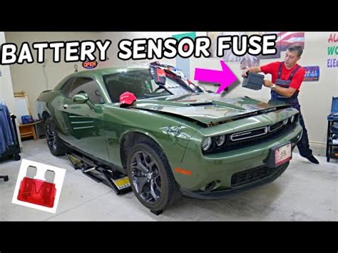 DODGE CHALLENGER BATTERY SENSOR FUSE LOCATION REPLACEMENT – eCarsToday