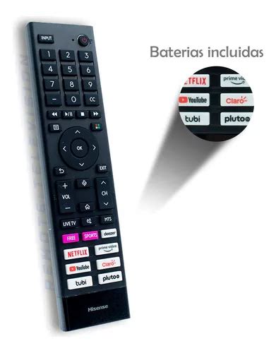 Control Remoto Hisense Erf Y H Original