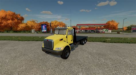 Camion Plateau Ar Fs Peterbilt V Mod Fs Mods Fs Mods