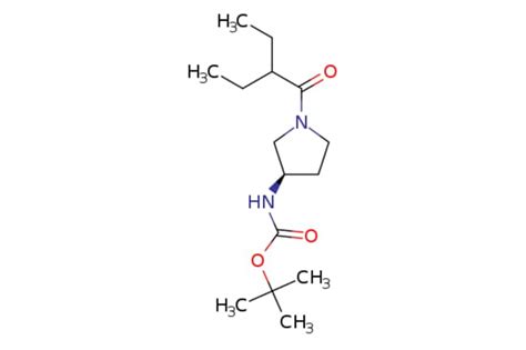 EMolecules R Tert Butyl 1 2 Ethylbutanoyl Pyrrolidin 3 Ylcarbamate