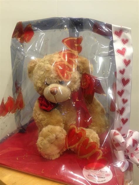 Teddy T Wrapped Thanks A Bunch Florist