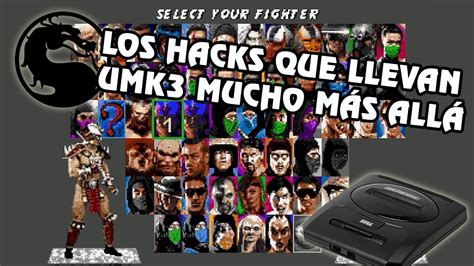 Ultimate Mortal Kombat 3 Los Mejores Hacks Para Sega Genesis YouTube