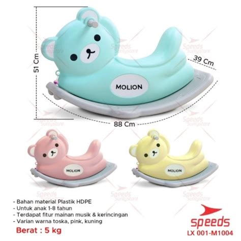 jual mainan kuda kudaan anak rocking horse alas xcm blue