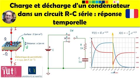 Charge Et D Charge D Un Condensateur Dans Un Circuit R C S Rie