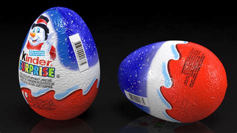 Kinder Surprise Chocolate Eggs Collection 3D Model $34 - .3ds .fbx .obj .ma .max .c4d - Free3D