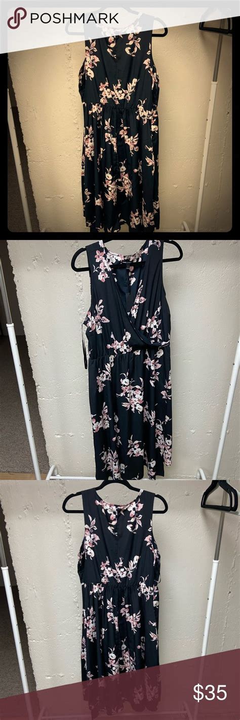 Lane Bryant Glamour X Floral Dress Nwt Floral Dress Sleeveless