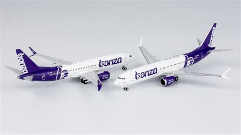 NG Models 1 400 Bonza Boeing 737 MAX 8 VH UJT 88010 Shazza