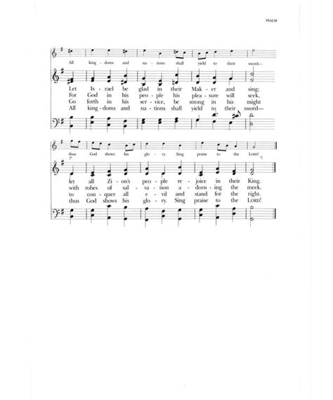 Psalter Hymnal Gray Sing Praise To The Lord Come Sing A New