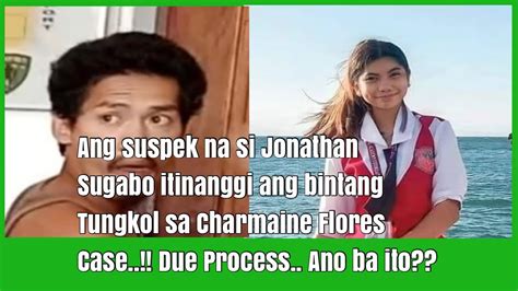 Ang Suspek Sa Kaso Ni Charmaine Flores Itinanggi Ang Bintang Sa Kanya