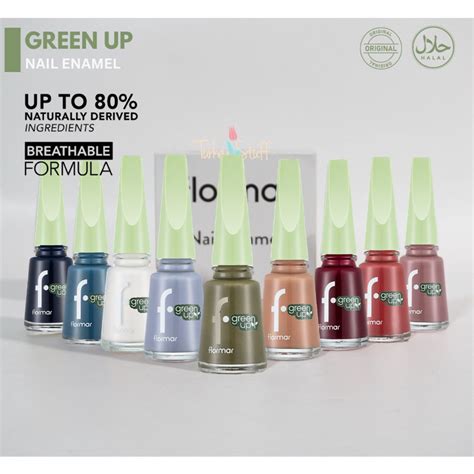 Jual Flormar GREEN UP Breathing Nail Enamel Kutek Halal Shopee Indonesia