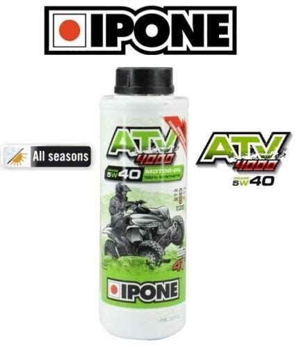 HUILE IPONE 5W40 4T ATV 4000 QUAD BIDON 1 LITRE EBay