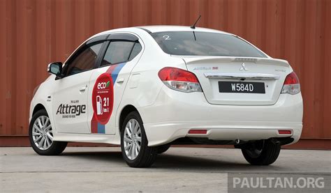 Mitsubishi Attrage Review Paul Tan S Automotive News