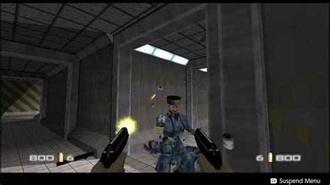 Goldeneye N64 Enemy Rockets Double PP7 Pistol Weapon Only 00 Agent On