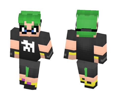 Download Inkling Boy Splatoon 2 Minecraft Skin For Free