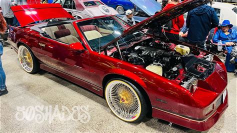 Iroc Camaro On Gold Daytons Hanging Out At World Of Wheels Kansas