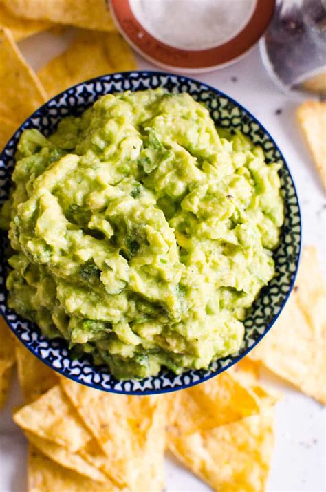 Easy Guacamole Recipe IFoodReal