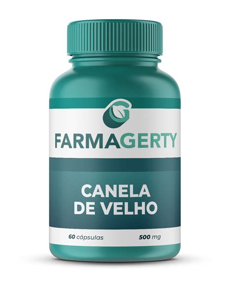 Canela de Velho 500mg 60 Cápsulas