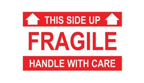 Fragile Labels - This side up/ handle with care