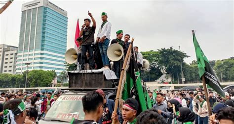 Jakarta Tangerang Dan Bekasi Gelar Aksi Serentak Massa Tolak BBM