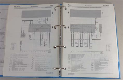 Werkstatthandbuch Elektrik elektrische Schaltpläne VW Polo 6N2 ab Mj