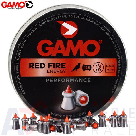 Plombs Gamo Red Fire X Mm Armurerie Centrale