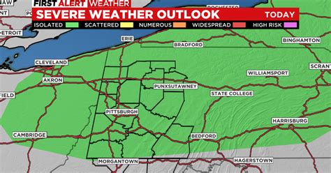 Pittsburgh Weather: Chances for severe weather Monday - CBS Pittsburgh