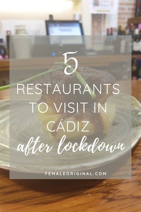 Restaurants To Visit In C Diz Post Lockdown Tapas Bar Food Guide