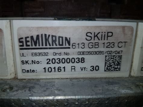 Semikron Gb Ct Power Supply Module Aeliya Marine