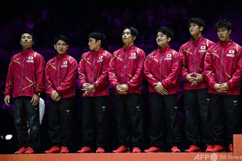 世界体操、日本が男子団体2位 パリ五輪出場権を獲得 写真17枚 国際ニュース：afpbb News