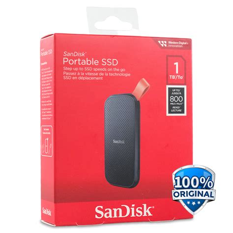 SanDisk Portable SSD 800MB S USB 3 2 Gen 2 1TB SDSSDE30 G26 No