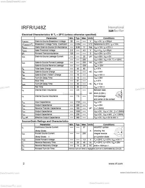 IRFR48Z International Rectifier MOSFET Distributor Stock And Best Price