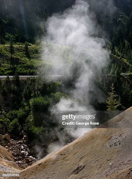 Geothermal Areas In Lassen Volcanic National Park Photos and Premium ...