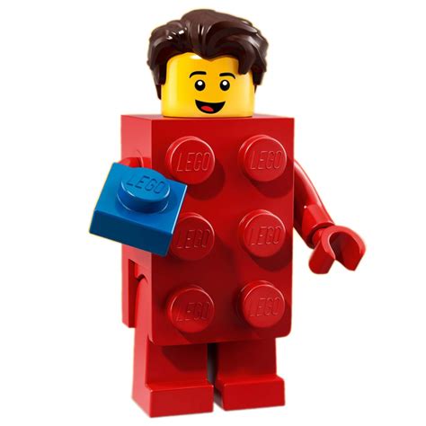 LEGO Minifig Collectible Minifigures Series 18 Brick Suit Guy 71021