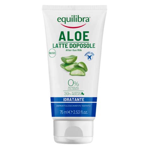 Equilibra Aloe Latte Doposole Idratante Lenitivo Da Viaggio Ml