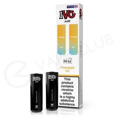 Pineapple Ice IVG Air Prefilled Pod