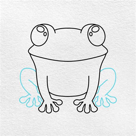 How to Draw a Baby Frog - HelloArtsy