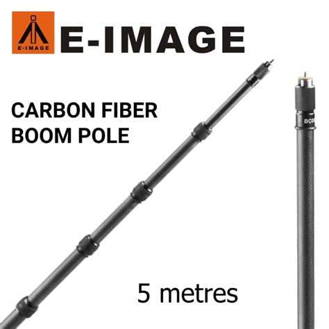 Mounting Boom Poles Straight E Image Bc16 Carbon Fiber 5m