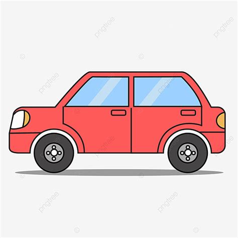 Coche De Dibujos Animados Png Dibujos Carro Rojo Imágenes