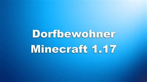 Dorfbewohner In Minecraft Einfach Erkl Rt Bis Berufe